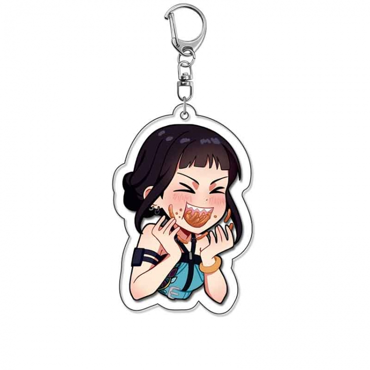 K-Pop Demon Hunters Anime Acrylic Keychain Charm price for 5 pcs
