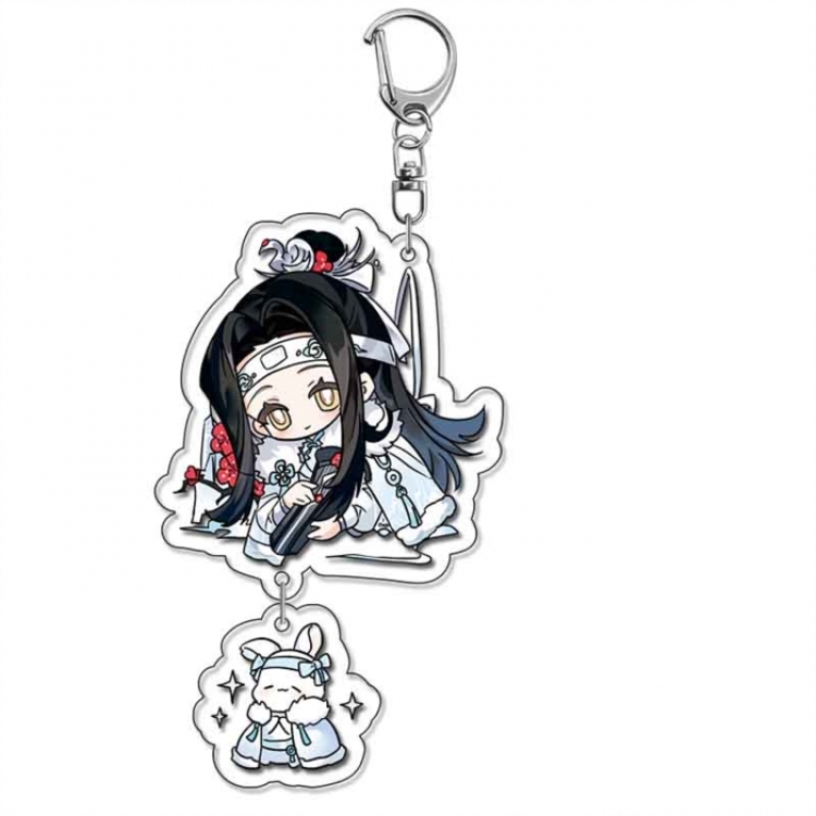The wizard of the de Anime acrylic Pendant Key Chain  price for 5 pcs