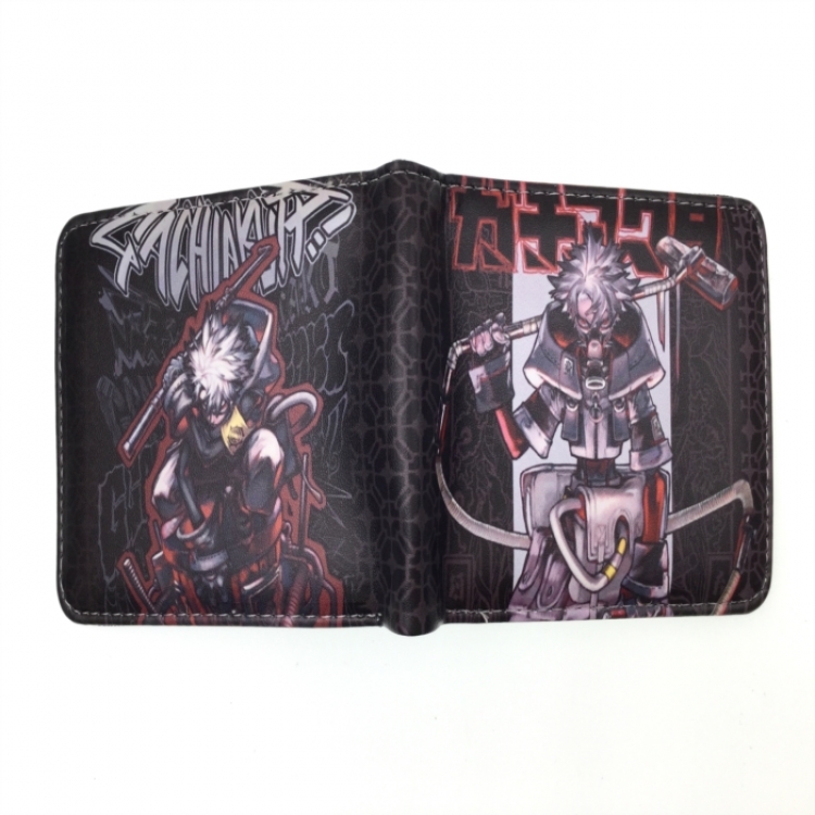 GACHI AKUTA Anime two fold  Short wallet 11X9.5CM 60G 