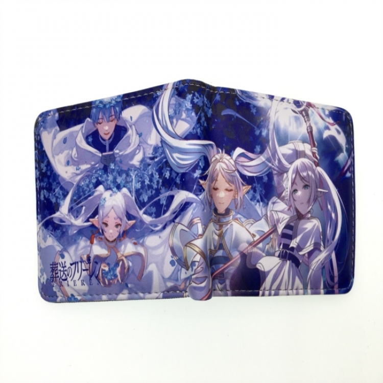 Frieren: Beyond Journey's Anime two fold  Short wallet 11X9.5CM 60G