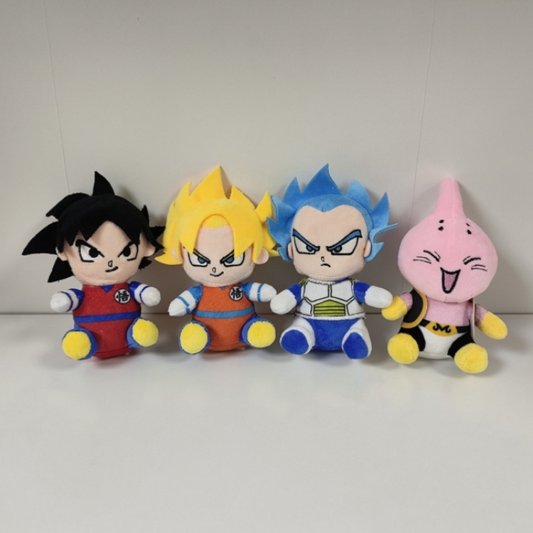DRAGON BALL Animation peripheral plush toy doll pendant 12CM a set of 4