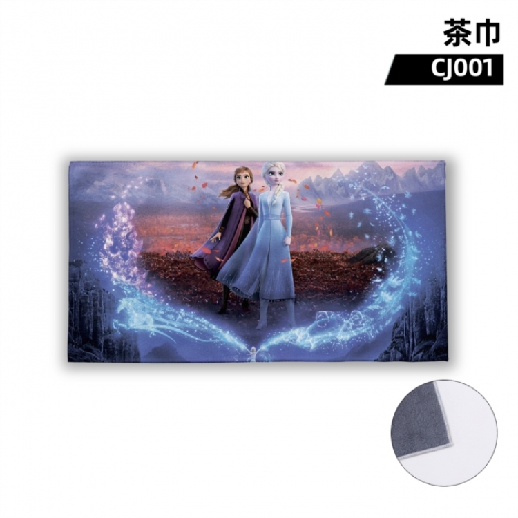 Frozen Film television anime  tea towel