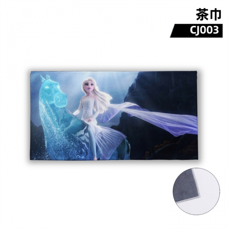 Frozen Film television anime  tea towel