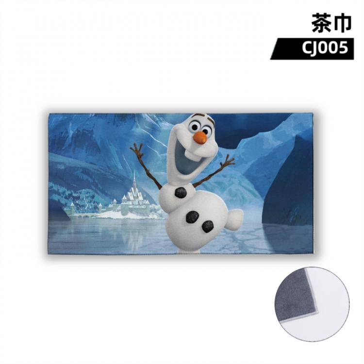 Frozen Film television anime  tea towel