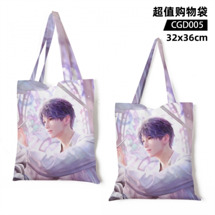 Anime Canvas Bag Shopping Bag 32X36CM