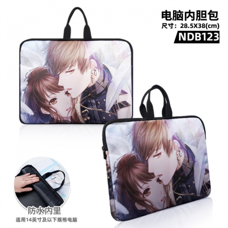 Love and Deepspace Game peripheral computer inner bag 28.5x38cm