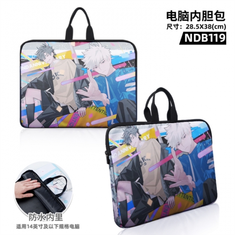 Time agent Game peripheral computer inner bag 28.5x38cm