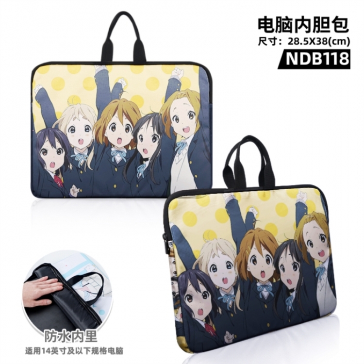 K-ON! Game peripheral computer inner bag 28.5x38cm