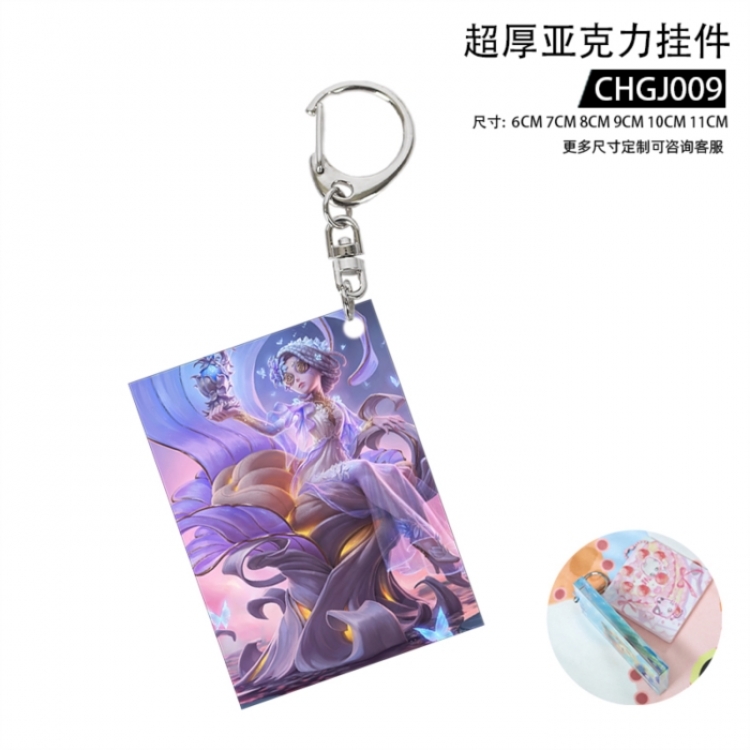 Identity V  Anime Thick Acrylic Pendant 5cm