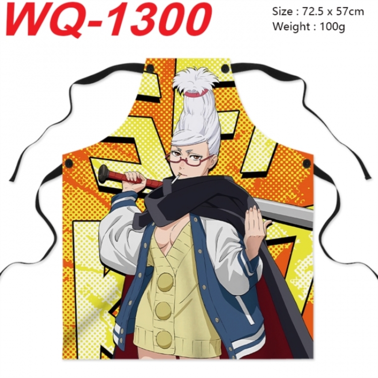 DANDADAN Anime full-color printed apron 72.5x57cm