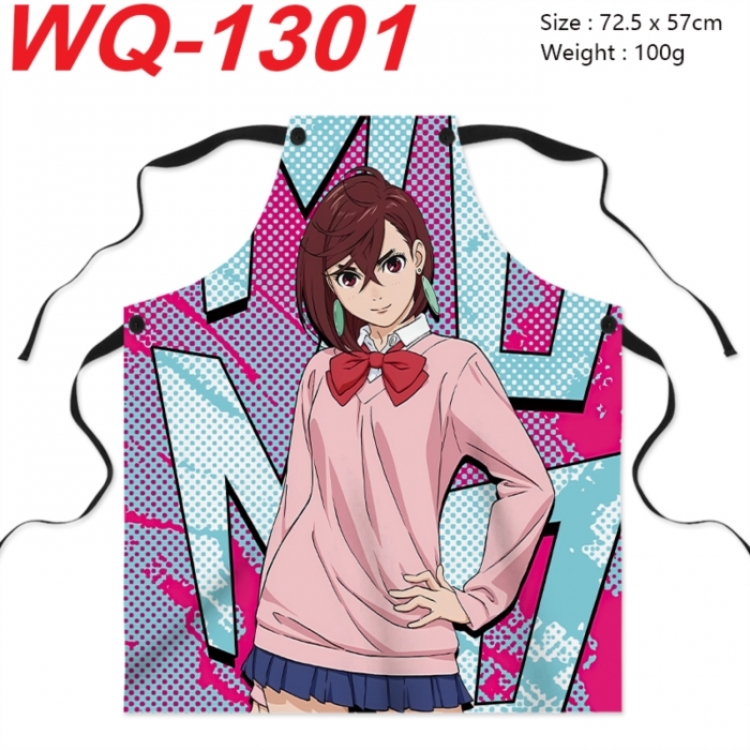 DANDADAN Anime full-color printed apron 72.5x57cm