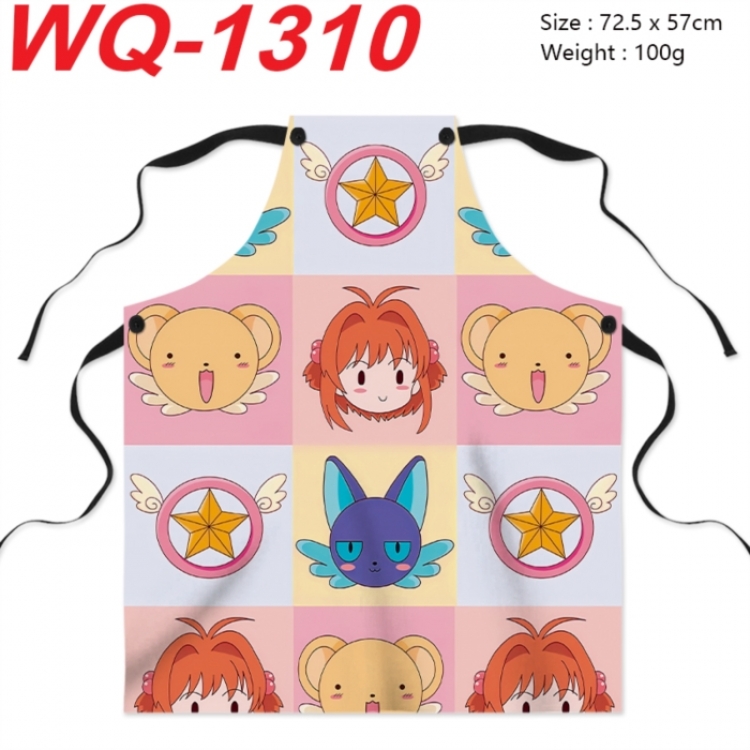 Pokemon Anime full-color printed apron 72.5x57cm