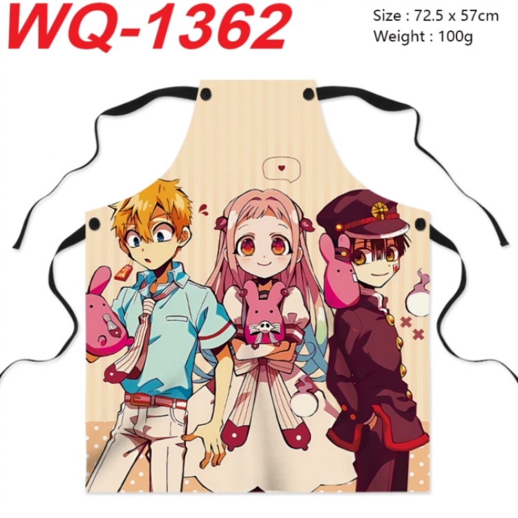 Toilet-bound Hanako-kun Anime full-color printed apron 72.5x57cm
