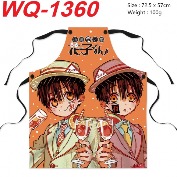 Toilet-bound Hanako-kun Anime full-color printed apron 72.5x57cm