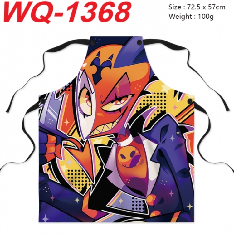Hazbin Hotel Anime full-color printed apron 72.5x57cm