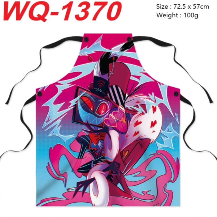 Hazbin Hotel Anime full-color printed apron 72.5x57cm
