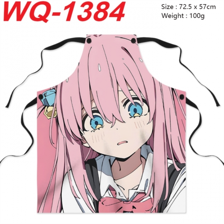 BOCCHI THE ROCK! Anime full-color printed apron 72.5x57cm