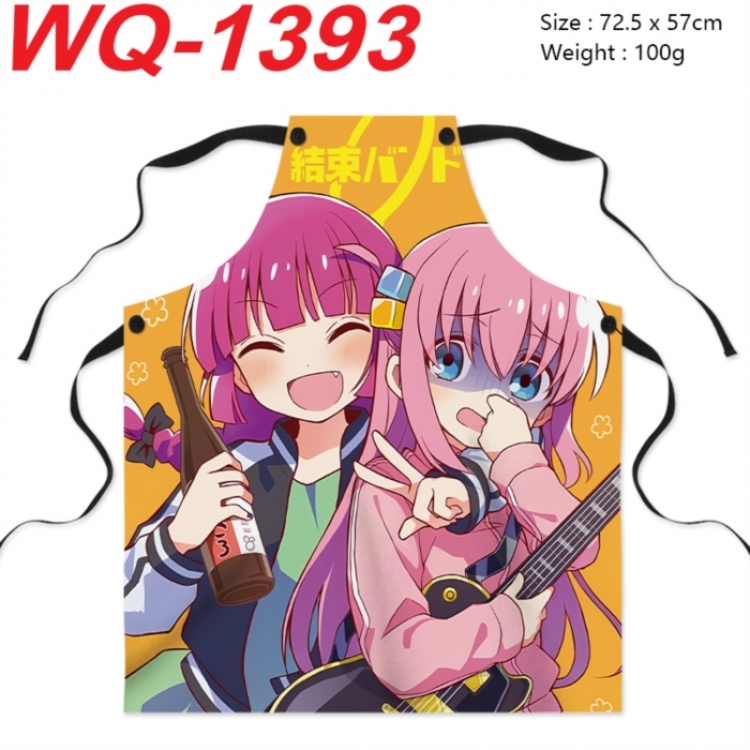 BOCCHI THE ROCK! Anime full-color printed apron 72.5x57cm