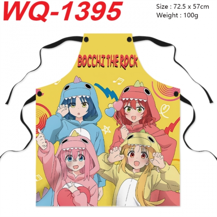 BOCCHI THE ROCK! Anime full-color printed apron 72.5x57cm
