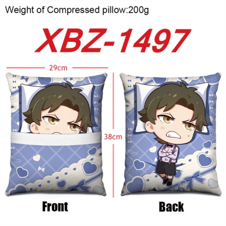 SPY×FAMILY Anime Square Crystal Velvet Pillow 29X38cm