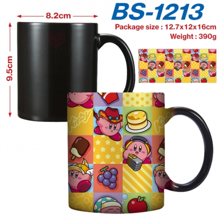 Kirby  Anime high-temperature color-changing printing ceramic mug 400ml