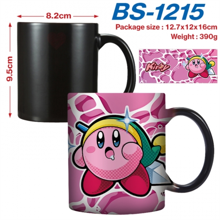 Kirby  Anime high-temperature color-changing printing ceramic mug 400ml