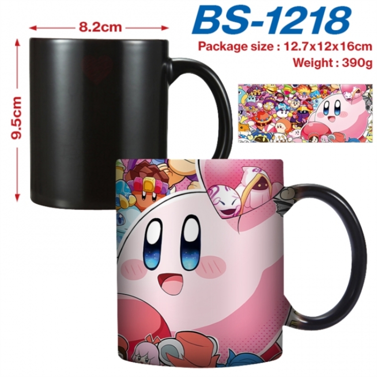 Kirby  Anime high-temperature color-changing printing ceramic mug 400ml