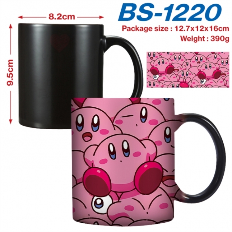 Kirby  Anime high-temperature color-changing printing ceramic mug 400ml