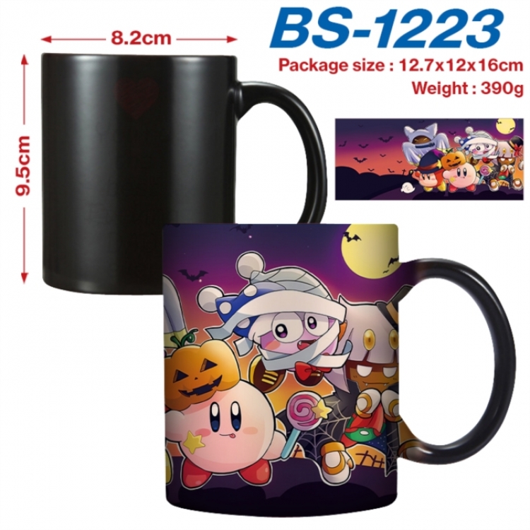 Kirby  Anime high-temperature color-changing printing ceramic mug 400ml