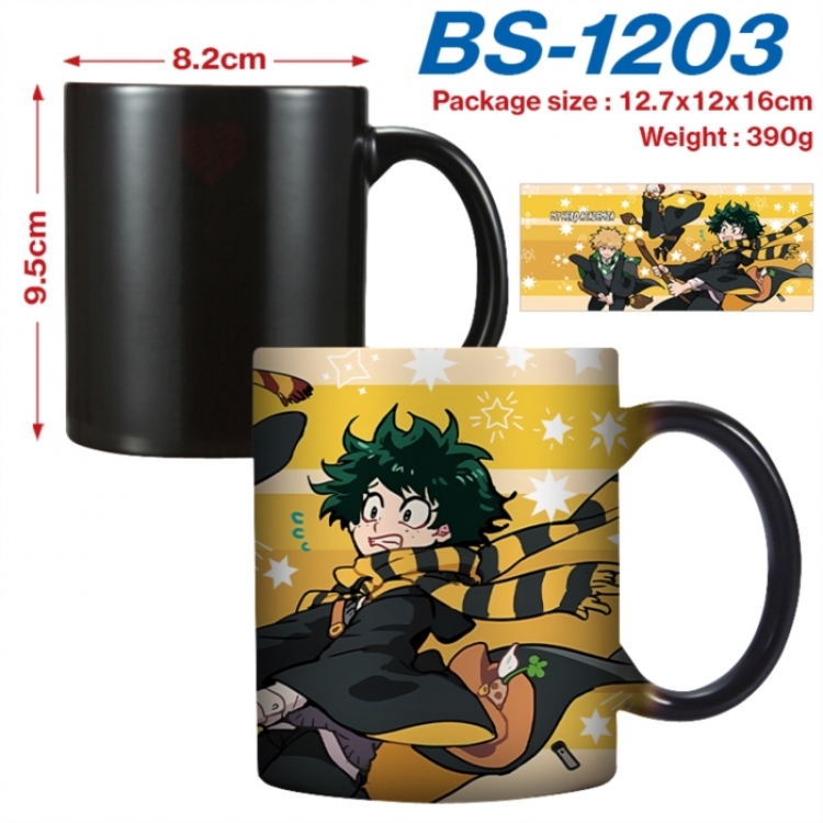 My Hero Academia  Anime high-temperature color-changing printing ceramic mug 400ml