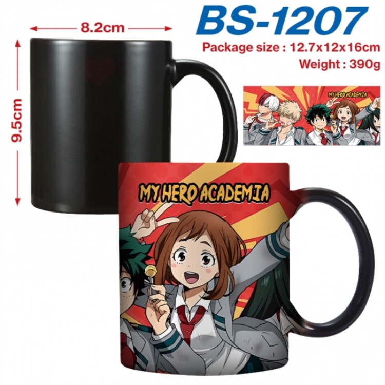 My Hero Academia  Anime high-temperature color-changing printing ceramic mug 400ml