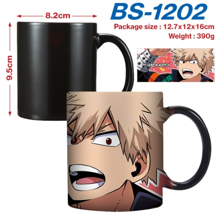 My Hero Academia  Anime high-temperature color-changing printing ceramic mug 400ml