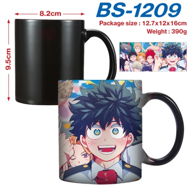 My Hero Academia  Anime high-temperature color-changing printing ceramic mug 400ml