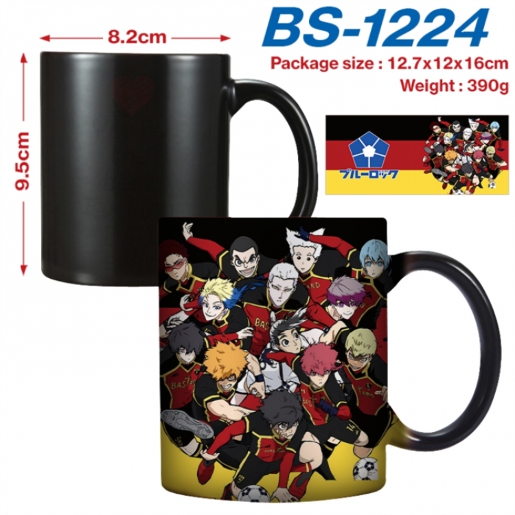 BLUE LOCK  Anime high-temperature color-changing printing ceramic mug 400ml