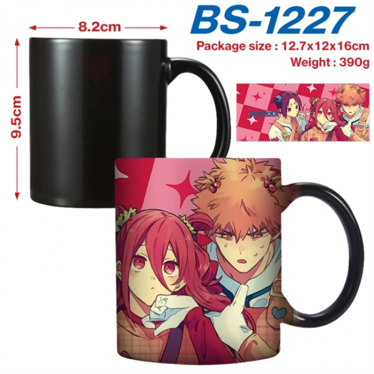 BLUE LOCK  Anime high-temperature color-changing printing ceramic mug 400ml