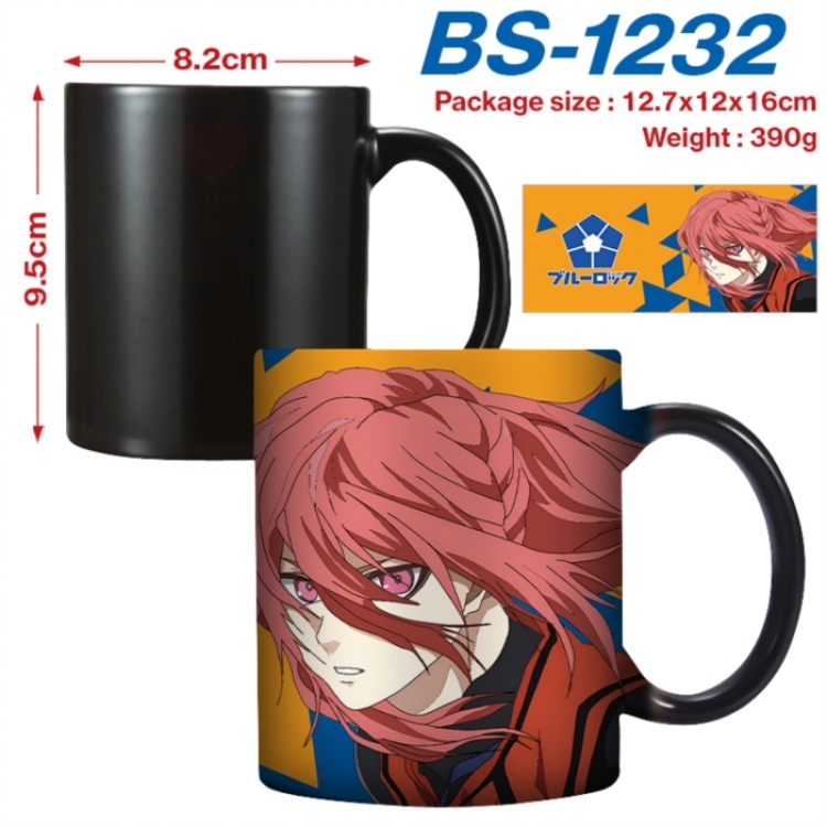 BLUE LOCK   Anime high-temperature color-changing printing ceramic mug 400ml