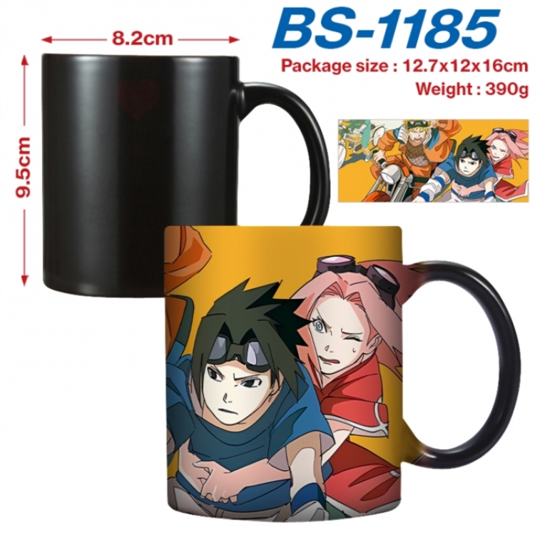 Naruto  Anime high-temperature color-changing printing ceramic mug 400ml