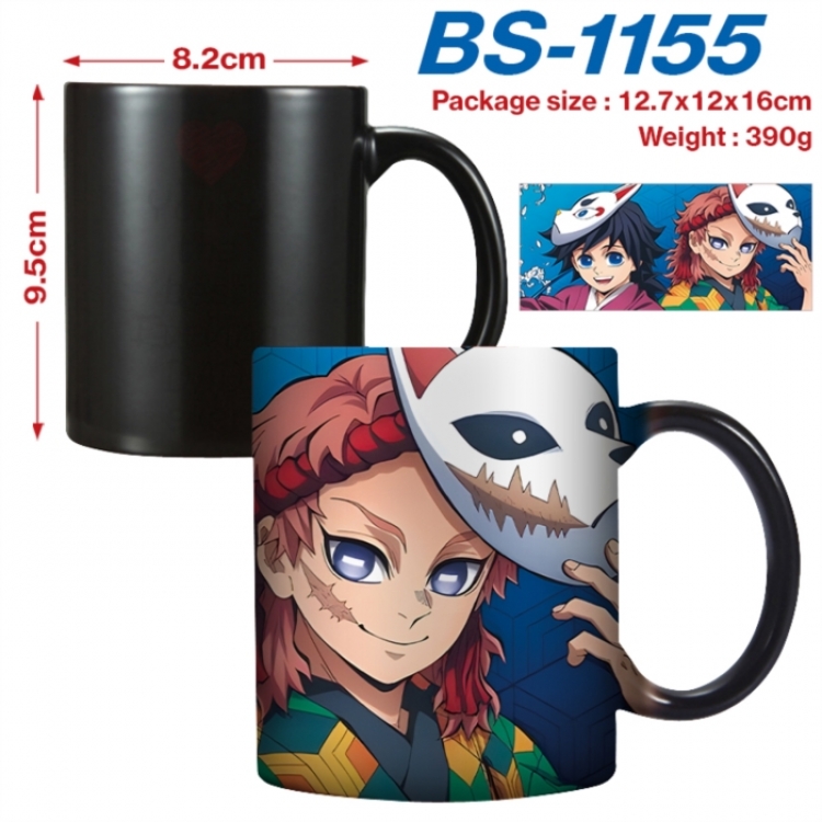Demon Slayer Kimets Anime high-temperature color-changing printing ceramic mug 400ml