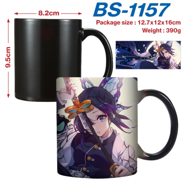 Demon Slayer Kimets Anime high-temperature color-changing printing ceramic mug 400ml