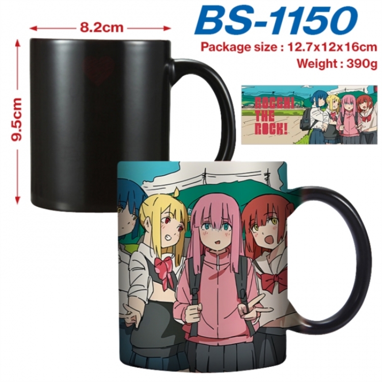 BOCCHI THE ROCK! Anime high-temperature color-changing printing ceramic mug 400ml
