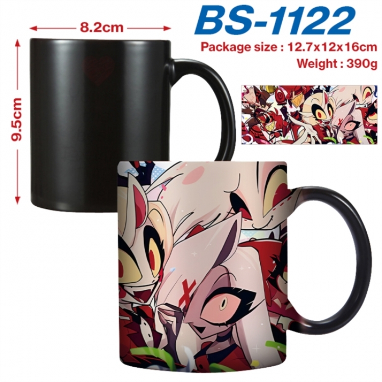 Hazbin Hotel Anime high-temperature color-changing printing ceramic mug 400ml