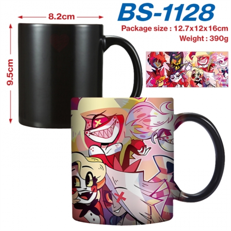 Hazbin Hotel Anime high-temperature color-changing printing ceramic mug 400ml