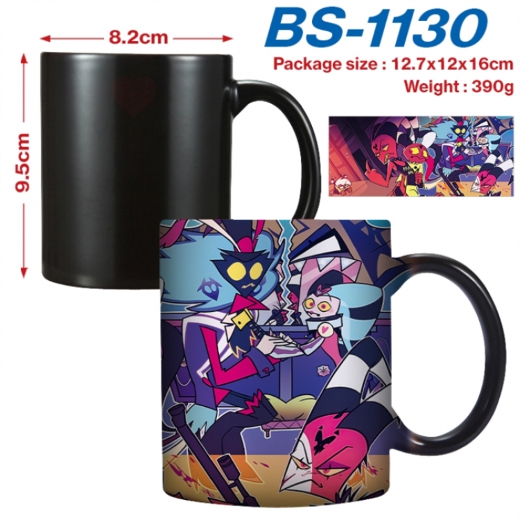 Hazbin Hotel Anime high-temperature color-changing printing ceramic mug 400ml