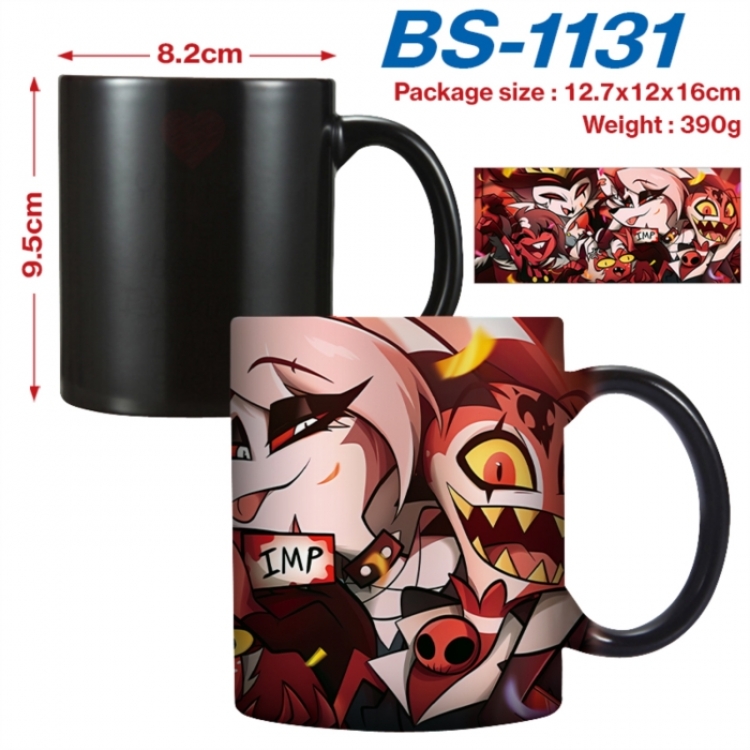 Hazbin Hotel Anime high-temperature color-changing printing ceramic mug 400ml