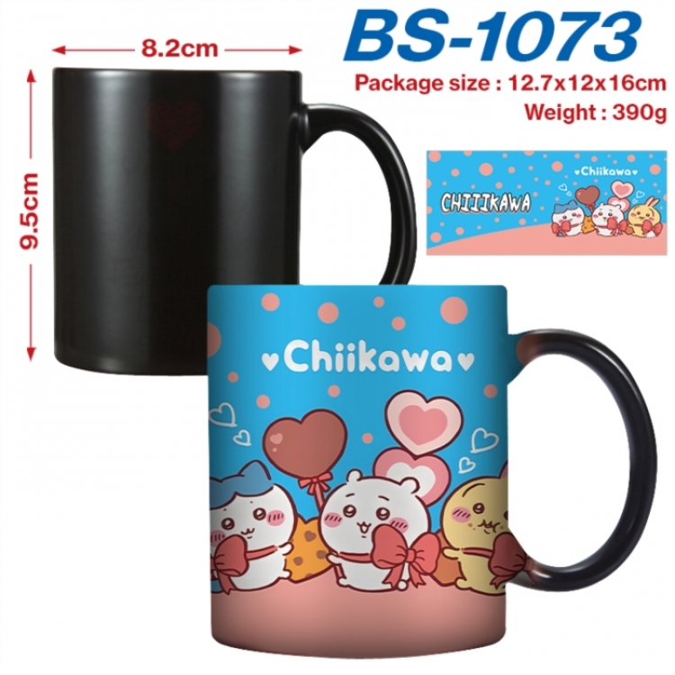 Chiikawa Anime high-temperature color-changing printing ceramic mug 400ml