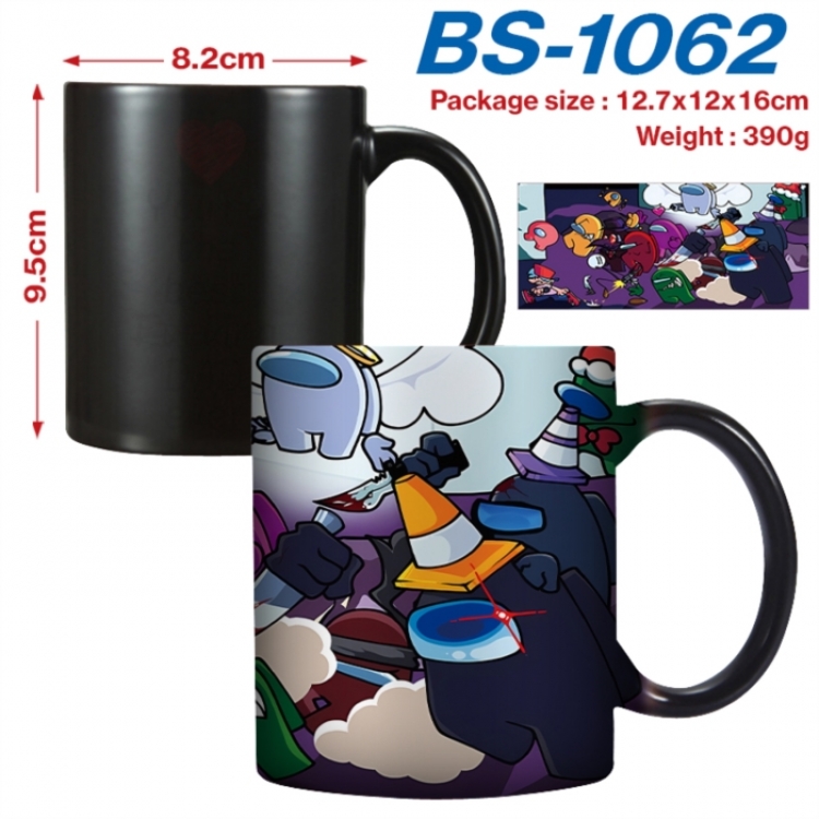 Among us Anime high-temperature color-changing printing ceramic mug 400ml