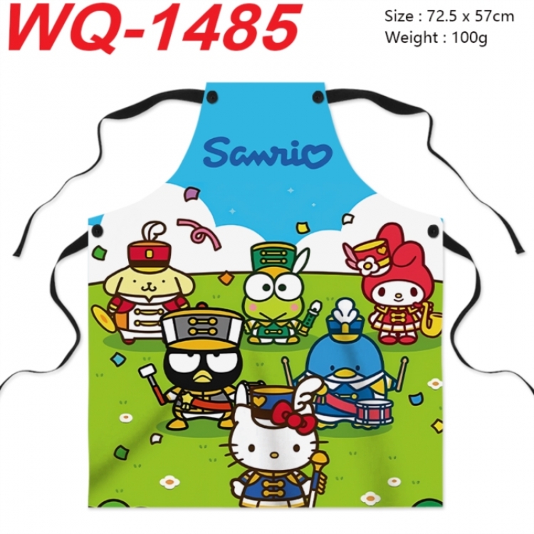 Sanrio Anime full-color printed apron 72.5x57cm