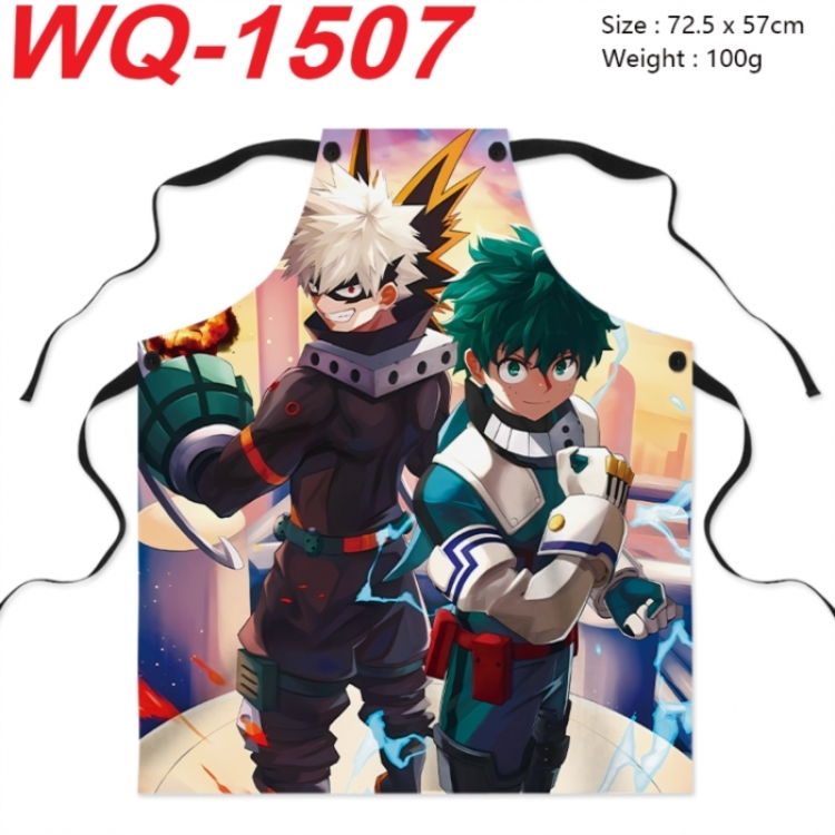 My Hero Academia My Hero Academia Anime full-color printed apron 72.5x57cm