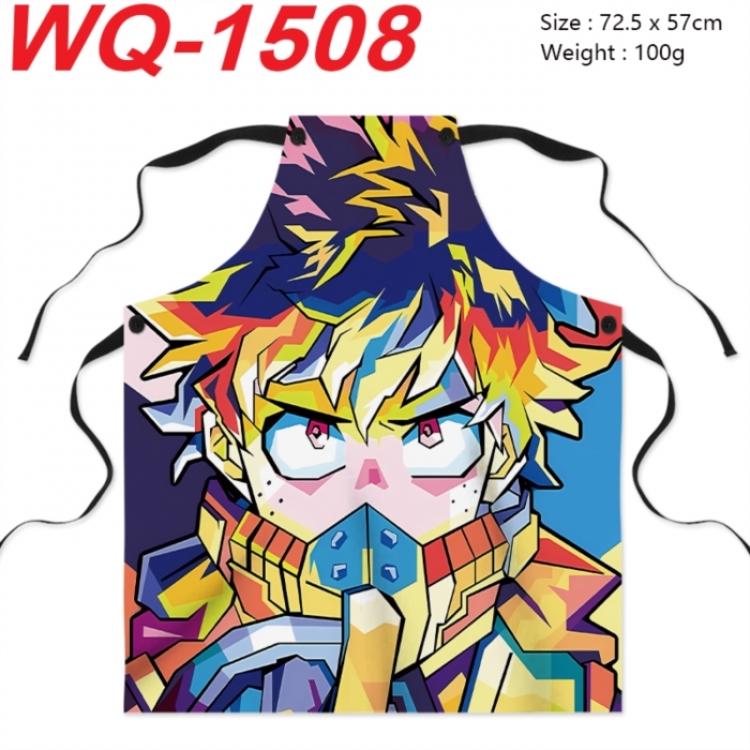 My Hero Academia My Hero Academia Anime full-color printed apron 72.5x57cm