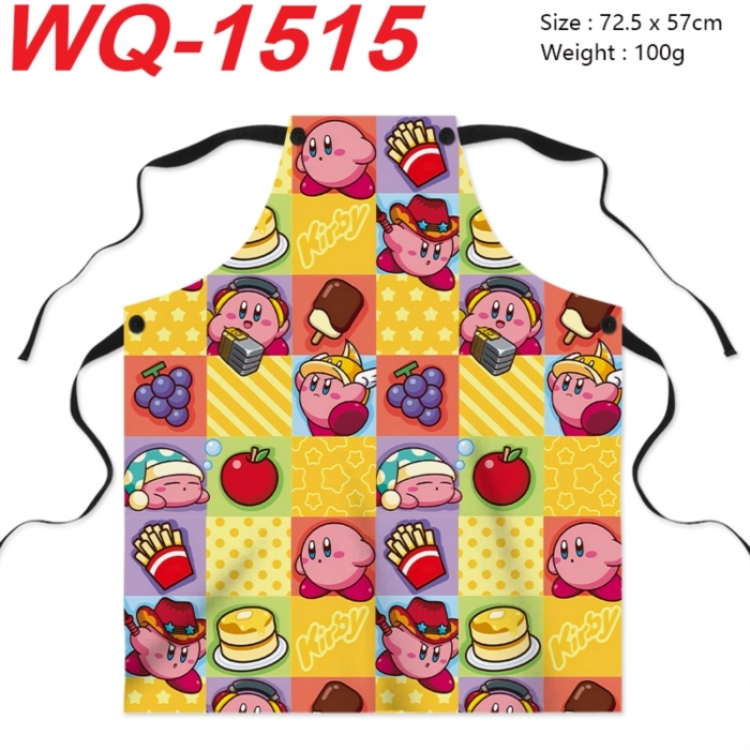Kirby My Hero Academia Anime full-color printed apron 72.5x57cm